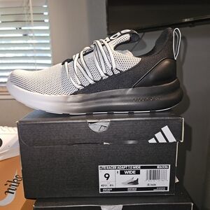 Adidas Lite Racer Adapt 3.0 Men's Black and White Shoes
